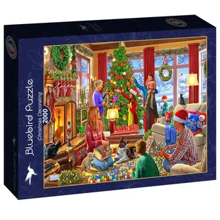 kerst legpuzzel Christmas Decorating - 2000 stukjes. von Bluebird Puzzle, Ausgabe Mehrfarbig – Schachtel 2 von 2