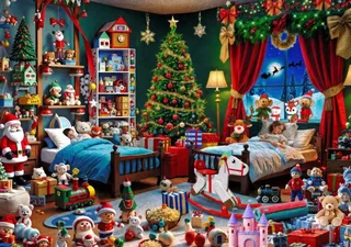 kerst puzzel 2000 stukjes - educatief speelgoed. from Bluebird Puzzle, Multicolour edition – box 1 of 2
