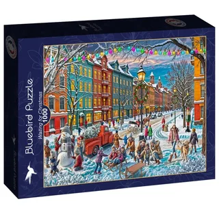 kerst puzzel Waiting for Christmas - 1000 stukjes. de Bluebird Puzzle, édition Multicolore – boîte 2 sur 2