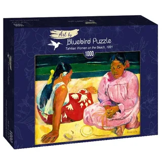kunst puzzel Gauguin Tahitian Women on the Beach 1000 stukjes. fra Bluebird Puzzle, Flerfarvet-udgave – æske 2 af 2