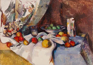 kunst puzzel Paul Cézanne Still Life with Apples 1000 stukjes. de Bluebird Puzzle, édition Multicolore – boîte 1 sur 2