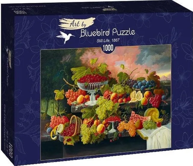 kunst puzzel Severin Roesen Still Life 1000 stukjes.