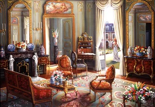 legpuzzel A Moment Alone - 1000 stukjes kunst puzzel. de Bluebird Puzzle, édition Multicolore – boîte 1 sur 2