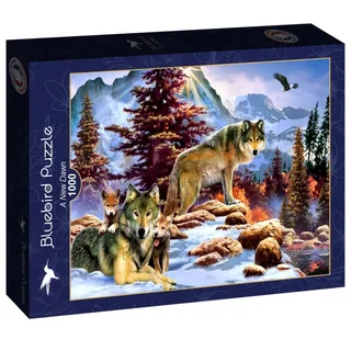 legpuzzel A New Dawn - 1000 stukjes dieren fantasie. van Bluebird Puzzle, editie Meerkleurig – doos 2 van 2
