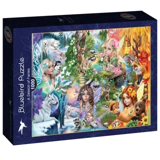 legpuzzel A Season of Fairies - 1000 stukjes puzzel. from Bluebird Puzzle, Multicolour edition – box 2 of 2
