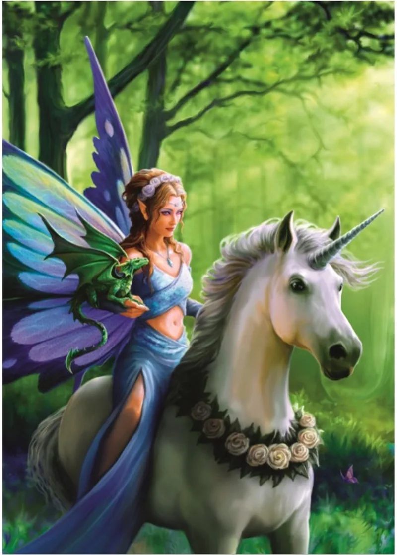 legpuzzel Anne Stokes - Realm of Enchantment - 1500 stukjes fantasie. from Bluebird Puzzle, Multicolour edition – box