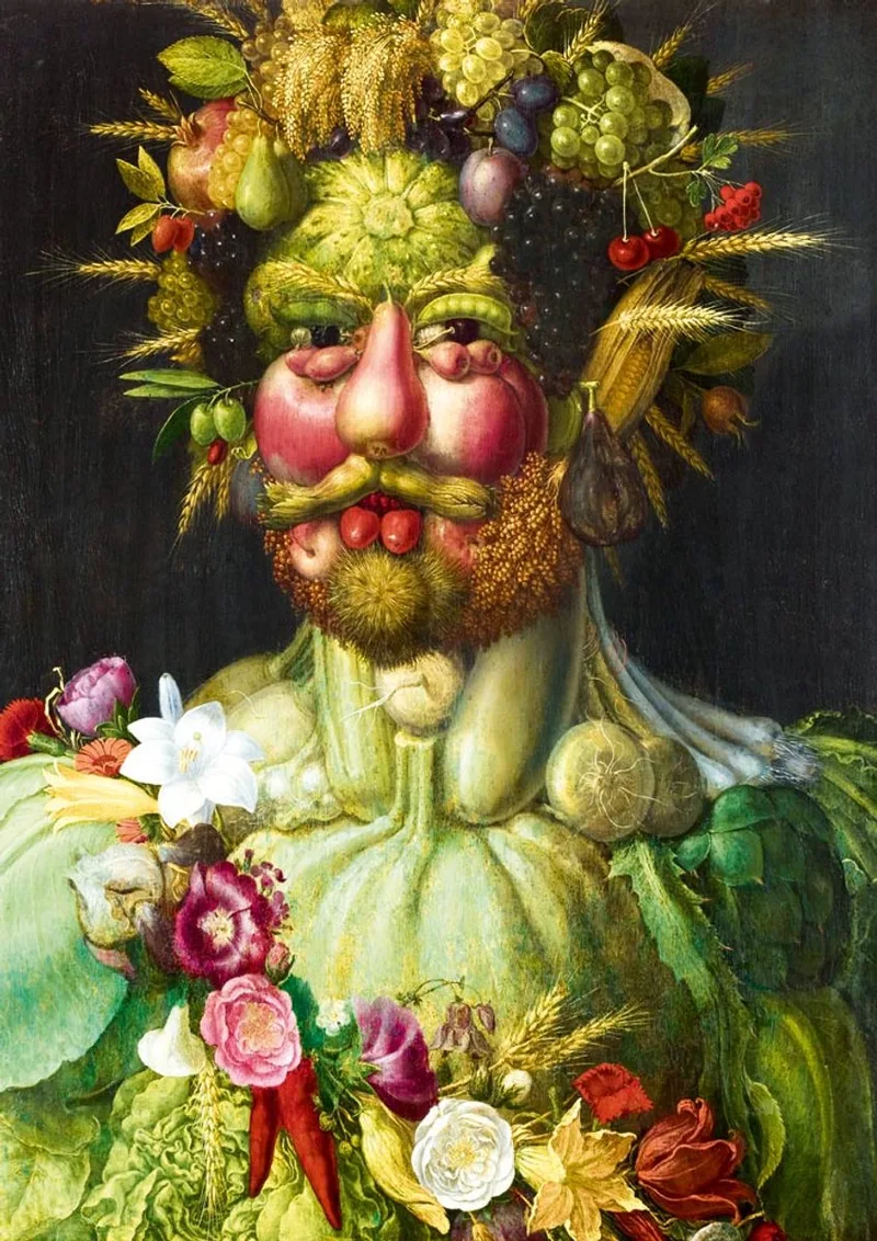legpuzzel Arcimboldo Rudolf II Vertumnus 1000 stukjes. de Bluebird Puzzle, édition Multicolore – boîte 1 sur 2