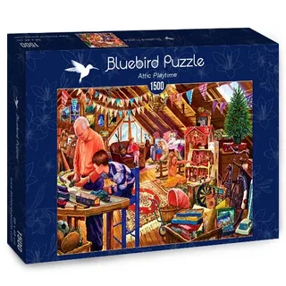 legpuzzel Attic Playtime - 1500 stukjes nostalgie. from Bluebird Puzzle, Multicolour edition – box 2 of 2
