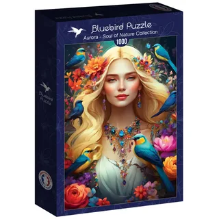 legpuzzel Aurora - Soul of Nature Collection - 1000 stukjes. fra Bluebird Puzzle, Flerfarvet-udgave – æske 2 af 2