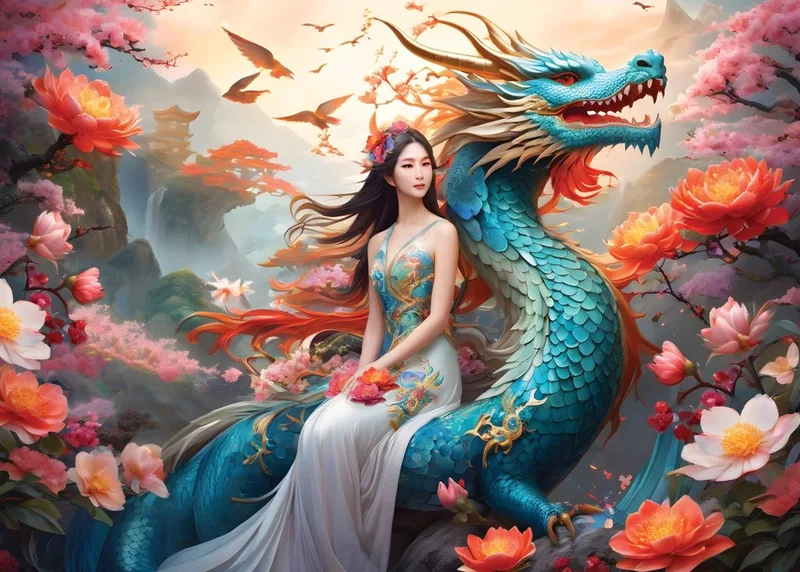 legpuzzel Blue Dragon - 500 stukjes puzzelplezier. de Bluebird Puzzle, édition Multicolore – boîte