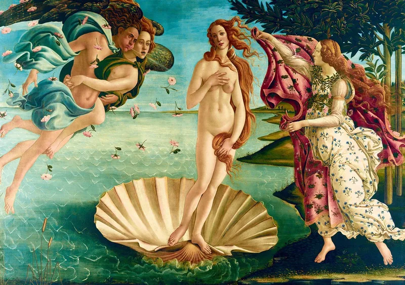 legpuzzel Botticelli De geboorte van Venus 2000 stukjes. van Bluebird Puzzle, editie Meerkleurig – doos