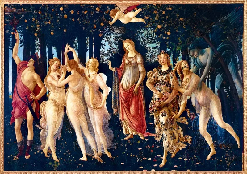 legpuzzel Botticelli La Primavera 1000 stukjes kunst. from Bluebird Puzzle, Multicolour edition – box 1 of 2