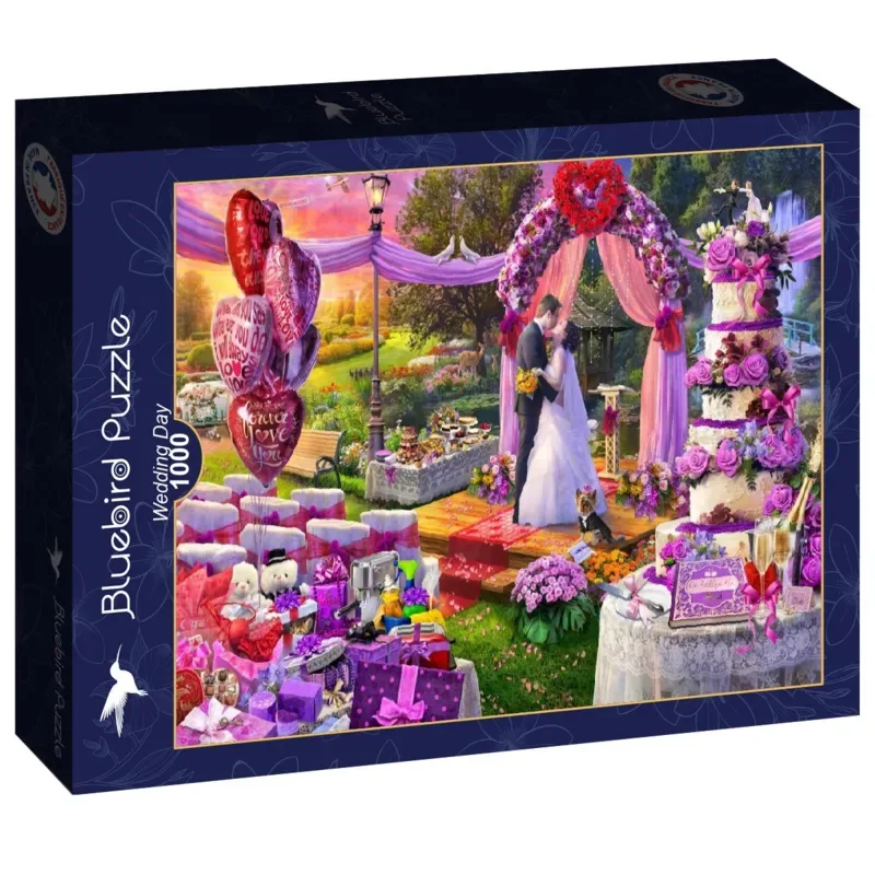legpuzzel bruiloft romantisch 1000 stukjes karton. from Bluebird Puzzle, Multicolour edition – box 2 of 2