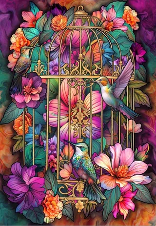 legpuzzel Captured Beauty - 1000 stukjes puzzel. von Bluebird Puzzle, Ausgabe Rot – Schachtel 1 von 2