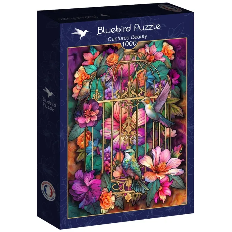 legpuzzel Captured Beauty - 1000 stukjes puzzel. von Bluebird Puzzle, Ausgabe Rot – Schachtel 2 von 2
