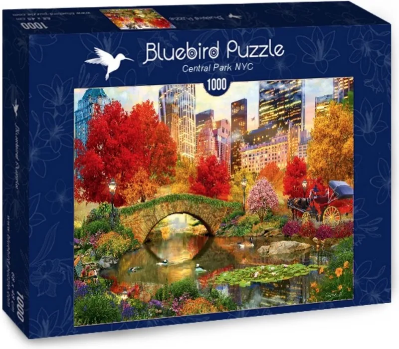 legpuzzel Central Park NYC - 1000 stukjes landschap. van Bluebird Puzzle, editie Meerkleurig – doos