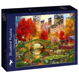 legpuzzel Central Park NYC - 2000 stukjes puzzel. fra Bluebird Puzzle, Flerfarvet-udgave – æske 2 af 2