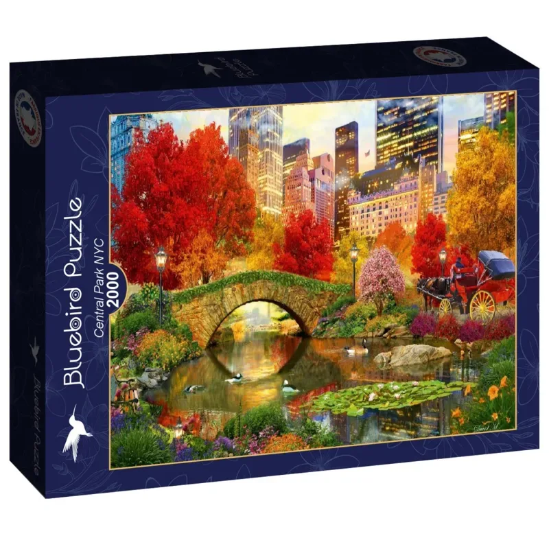 legpuzzel Central Park NYC - 2000 stukjes puzzel. fra Bluebird Puzzle, Flerfarvet-udgave – æske 2 af 2