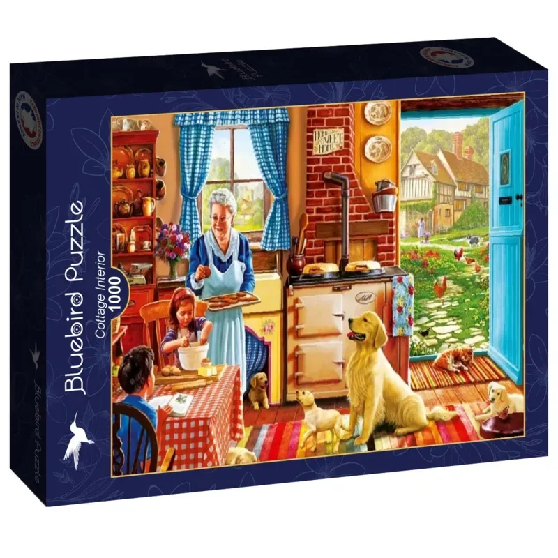 legpuzzel Cottage Interior - 1000 stukjes puzzel. von Bluebird Puzzle, Ausgabe Mehrfarbig – Schachtel 2 von 2
