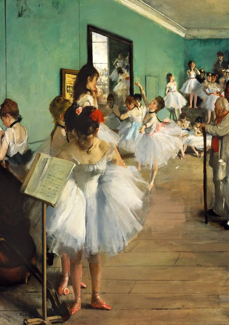 legpuzzel Degas The Dance Class 1874 1000 stukjes. from Bluebird Puzzle, Multicolour edition – box