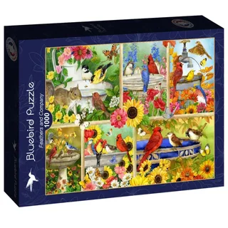 legpuzzel Feathers and Company - 1000 stukjes. from Bluebird Puzzle, Multicolour edition – box 2 of 2