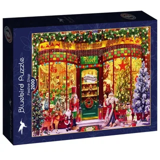 legpuzzel Festive Shop - 2000 stukjes kleurrijk speelgoed. de Bluebird Puzzle, édition Multicolore – boîte 2 sur 2