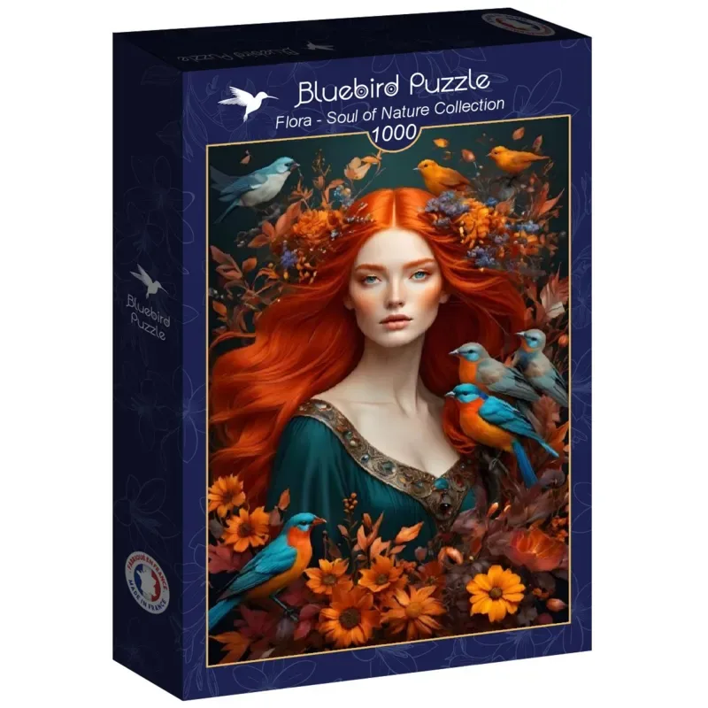 legpuzzel Flora - Soul of Nature Collection - 1000 stukjes. från Bluebird Puzzle, utgåva Flerfärgad – kartong 2 av 2