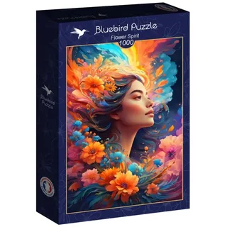 legpuzzel Flower Spirit - 1000 stukjes kleurrijk. van Bluebird Puzzle, editie Meerkleurig – doos 2 van 2