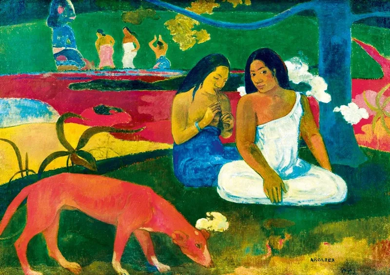 legpuzzel Gauguin Arearea 1892 - 1000 stukjes kunst. van Bluebird Puzzle, editie Meerkleurig – doos