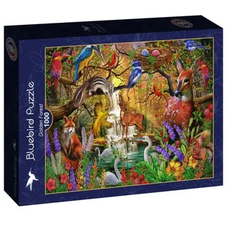 legpuzzel Golden Forest - 1000 stukjes puzzelspel. from Bluebird Puzzle, Multicolour edition – box 2 of 2