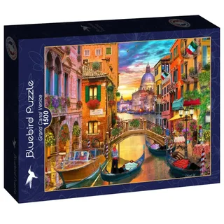 legpuzzel Grand Canal Venice - 1500 stukjes. van Bluebird Puzzle, editie Meerkleurig – doos 2 van 2