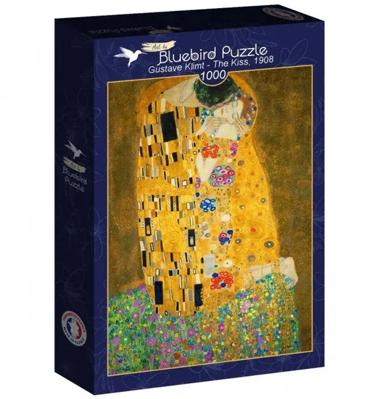 legpuzzel Gustave Klimt The Kiss 1908 1000 stukjes. from Bluebird Puzzle, Multicolour edition – box