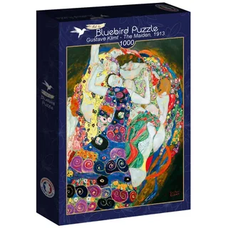 legpuzzel Gustave Klimt The Maiden 1913 - 1000 stukjes. from Bluebird Puzzle, Multicolour edition – box 2 of 2