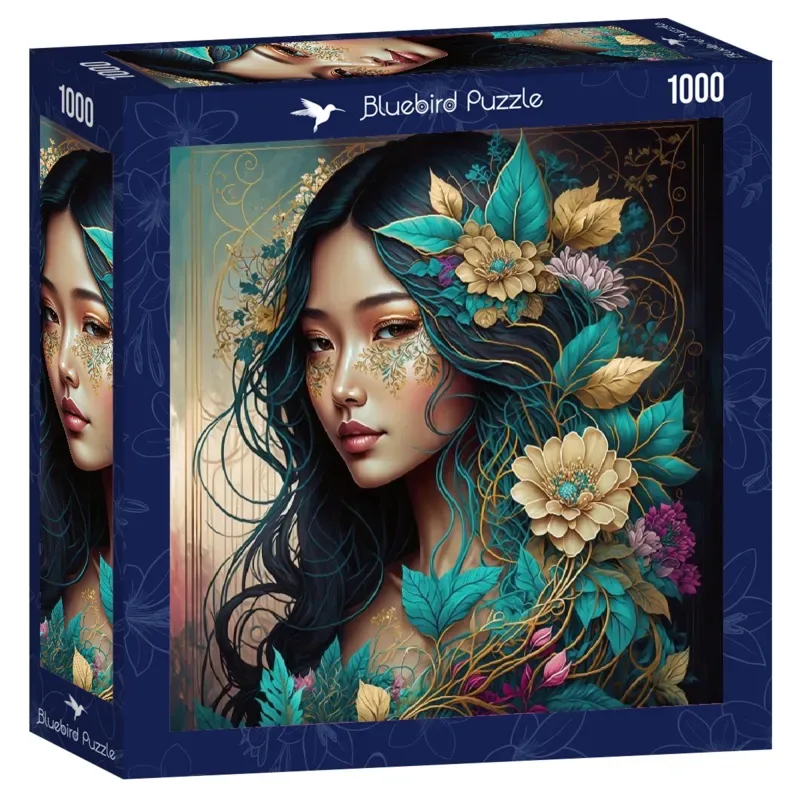 legpuzzel Hana Soul of Nature Collection 1000 stukjes. fra Bluebird Puzzle, Flerfarvet-udgave – æske 2 af 2