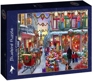 legpuzzel Joy of Christmas - 1000 stukjes kerst. from Bluebird Puzzle, Multicolour edition – box 1 of 2