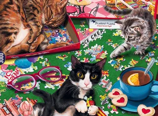 legpuzzel katten - 3000 stukjes dierenpuzzel. from Bluebird Puzzle, Multicolour edition – box 1 of 2