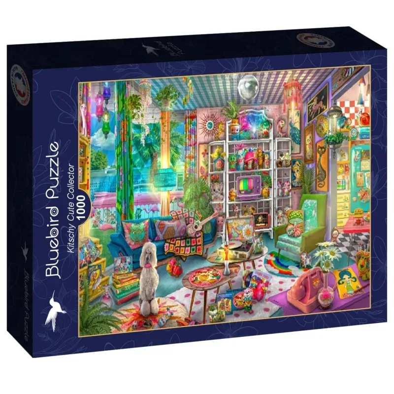 legpuzzel Kitschy Cute Collector - 1000 stukjes kleurrijk. van Bluebird Puzzle, editie Meerkleurig – doos 2 van 2