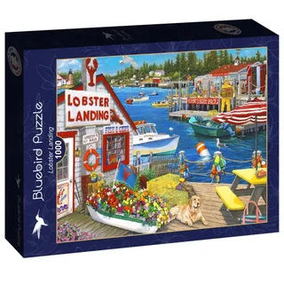 legpuzzel Lobster Landing - 1000 stukjes puzzel plezier. de Bluebird Puzzle, édition Multicolore – boîte 2 sur 2