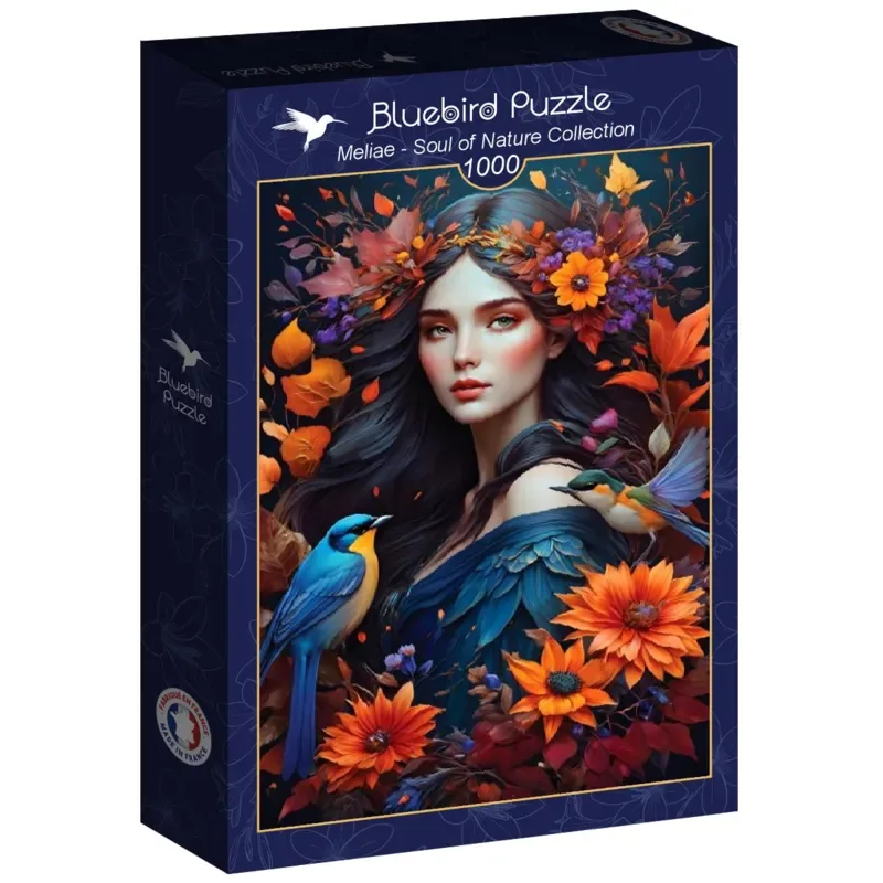 legpuzzel Meliae Soul of Nature Collection 1000 stukjes. de Bluebird Puzzle, édition Multicolore – boîte 2 sur 2