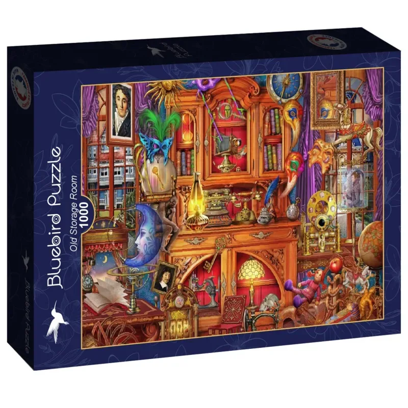 legpuzzel Old Storage Room 1000 stukjes multicolor. van Bluebird Puzzle, editie Meerkleurig – doos 2 van 2