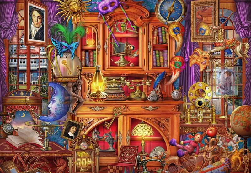 legpuzzel Old Storage Room 1000 stukjes multicolor. de Bluebird Puzzle, édition Multicolore – boîte