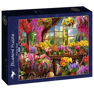 legpuzzel Potting Shed - 500 stukjes kleurrijk speelgoed. from Bluebird Puzzle, Multicolour edition – box 2 of 2