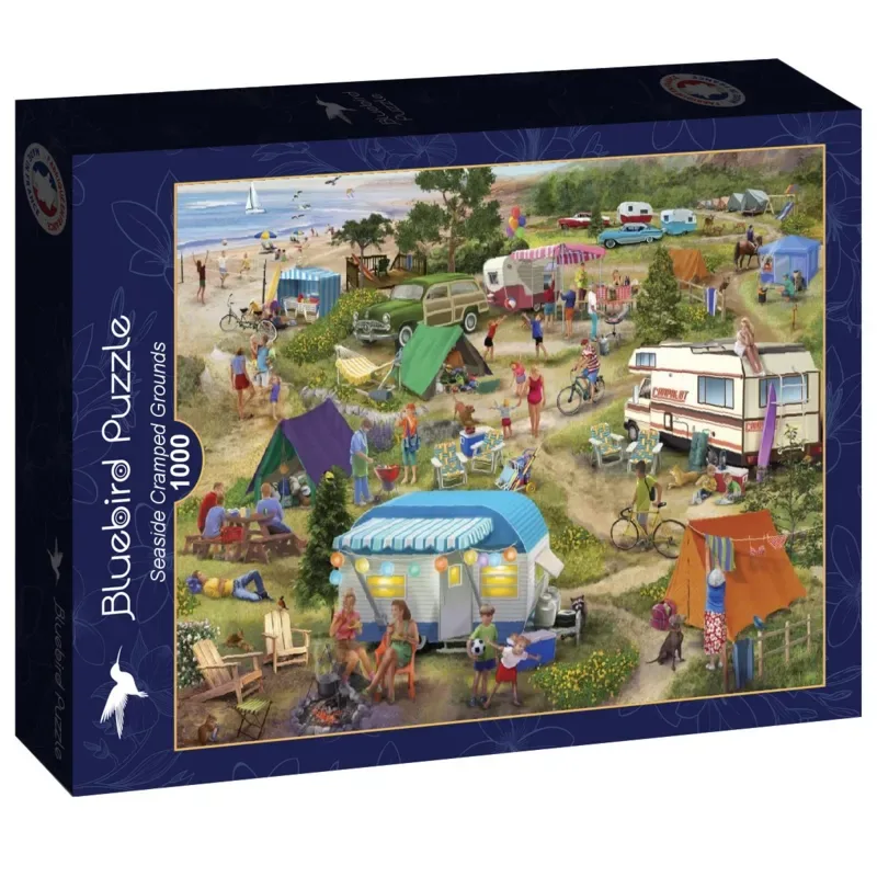 legpuzzel Seaside Cramped Grounds - 1000 stukjes. from Bluebird Puzzle, Multicolour edition – box 2 of 2