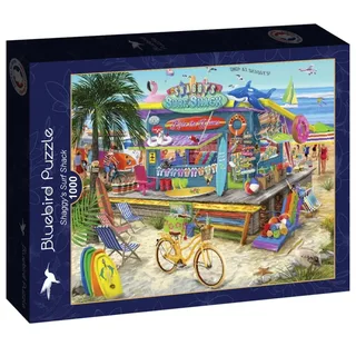 legpuzzel Shaggy's Surf Shack - 1000 stukjes strand. van Bluebird Puzzle, editie Meerkleurig – doos 2 van 2