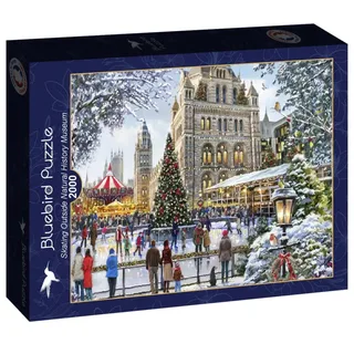 legpuzzel Skating Outside Natural History Museum - 2000 stukjes. fra Bluebird Puzzle, Flerfarvet-udgave – æske 2 af 2