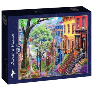 legpuzzel Spring Hill - 1000 stukjes puzzel plezier. von Bluebird Puzzle, Ausgabe Mehrfarbig – Schachtel 2 von 2