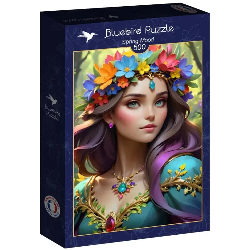 legpuzzel Spring Mood - 500 stukjes kleurrijk speelgoed. van Bluebird Puzzle, editie Meerkleurig – doos 2 van 2