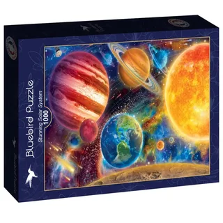 legpuzzel Stunning Solar System 1000 stukjes ruimte. von Bluebird Puzzle, Ausgabe Mehrfarbig – Schachtel 2 von 2