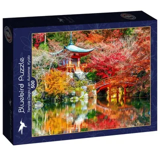 legpuzzel Temple Daigo-ji Automne Kyoto 500 stukjes. från Bluebird Puzzle, utgåva Flerfärgad – kartong 2 av 2
