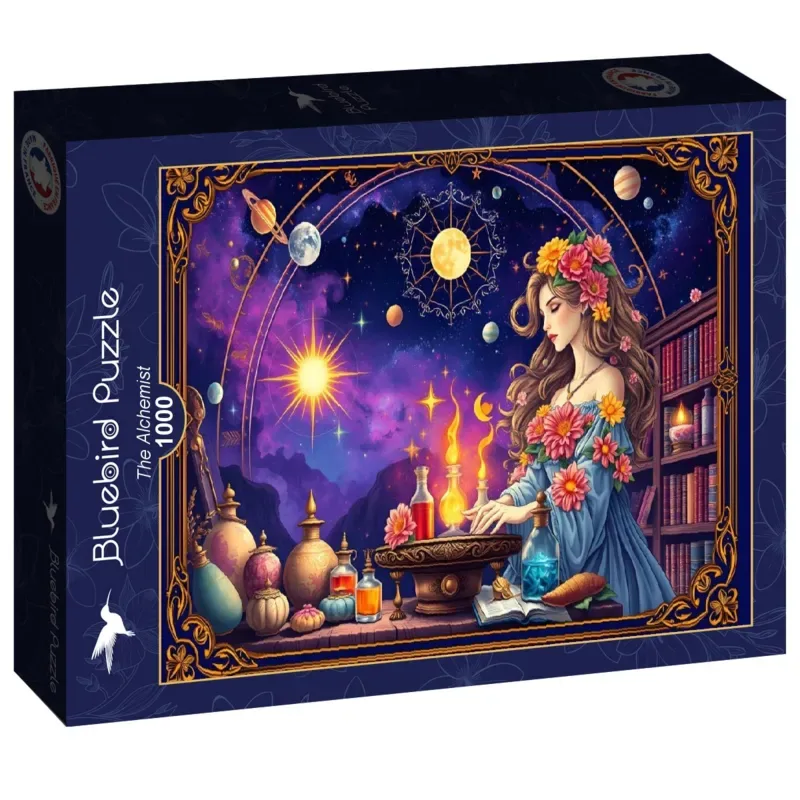 legpuzzel The Alchemist - 1000 stukjes puzzel. fra Bluebird Puzzle, Flerfarvet-udgave – æske 2 af 2